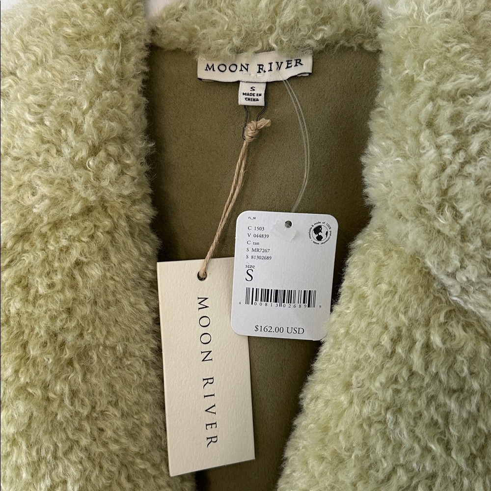 Moon River Sherpa Coat - Picture 3 of 7